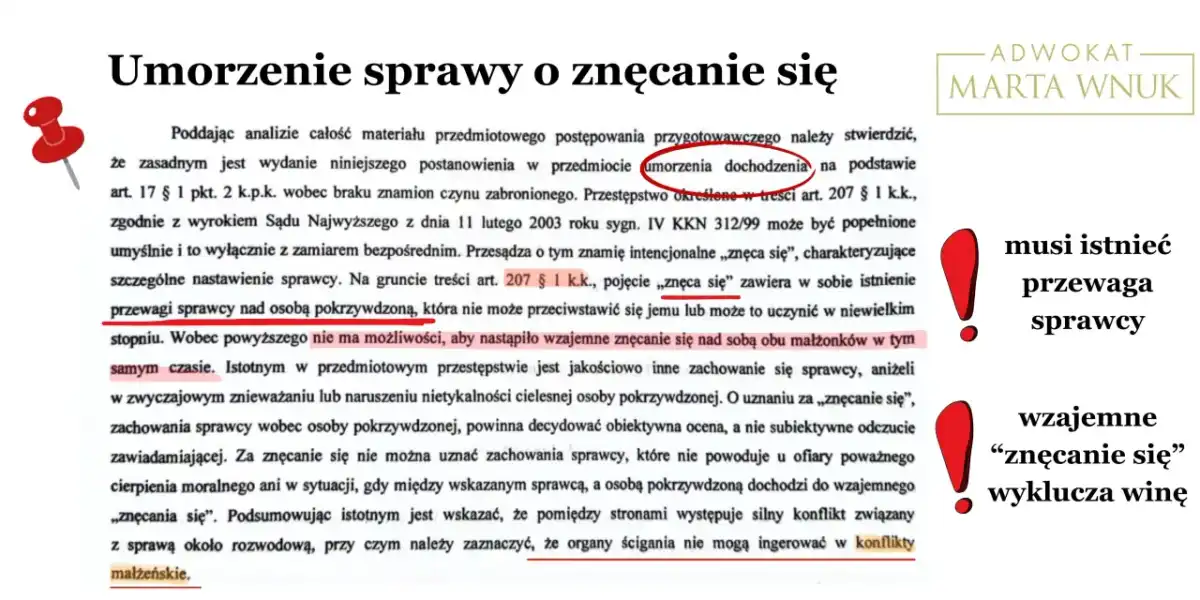 Art. 207 kk - kiedy przemoc jest znęcaniem i jaka grozi kara?