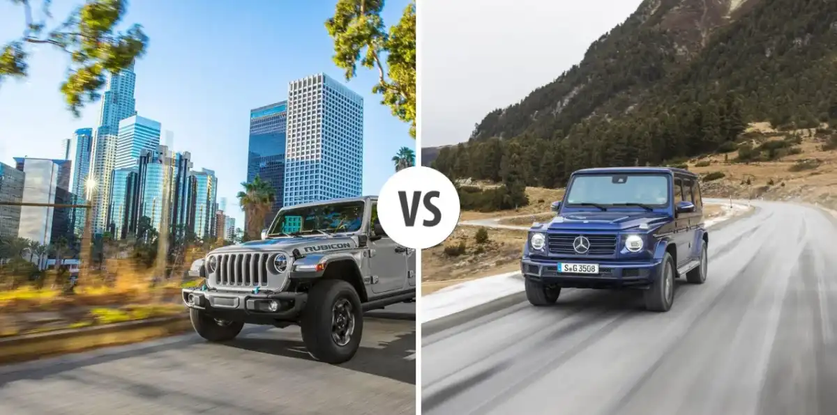 Mercedes Jeep - G-Class czy Wrangler? Różnice bez marketingu