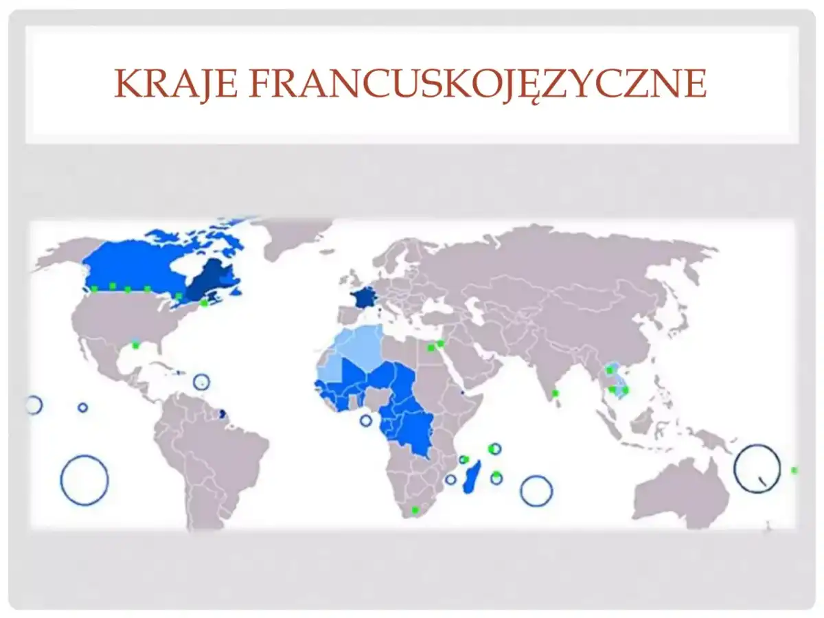 Kraje francuskojęzyczne - Gdzie francuski naprawdę się przydaje?