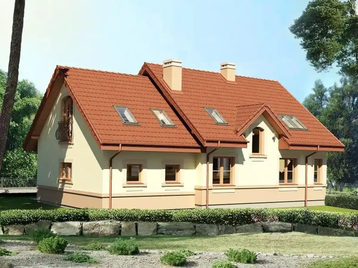 Karmelita Gold 2M: Projekt domu, koszty, układ i opinie | Damian Zieliński