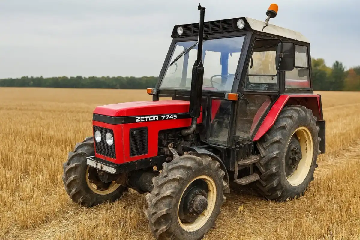 Zetor 7745 - Czy ten prosty ciągnik 4x4 nadal ma sens?