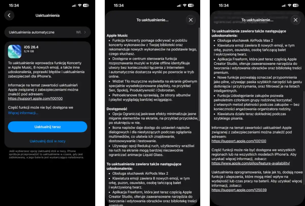 iOS 26.4 - Czy warto aktualizować? Pełna analiza zmian!