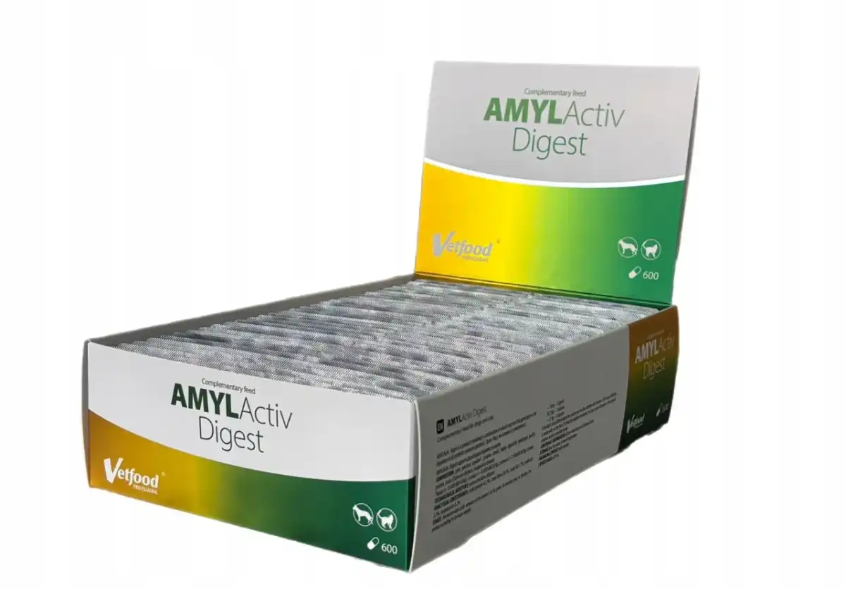 Amylactiv Digest dla psa i kota - Kiedy naprawdę wspiera trawienie?