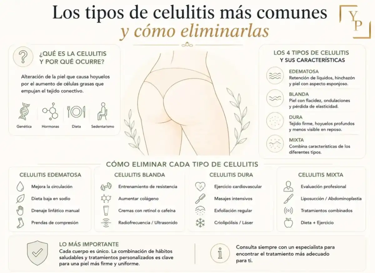 Celulitis - tipos, grados y dermocosmética que sí ayuda