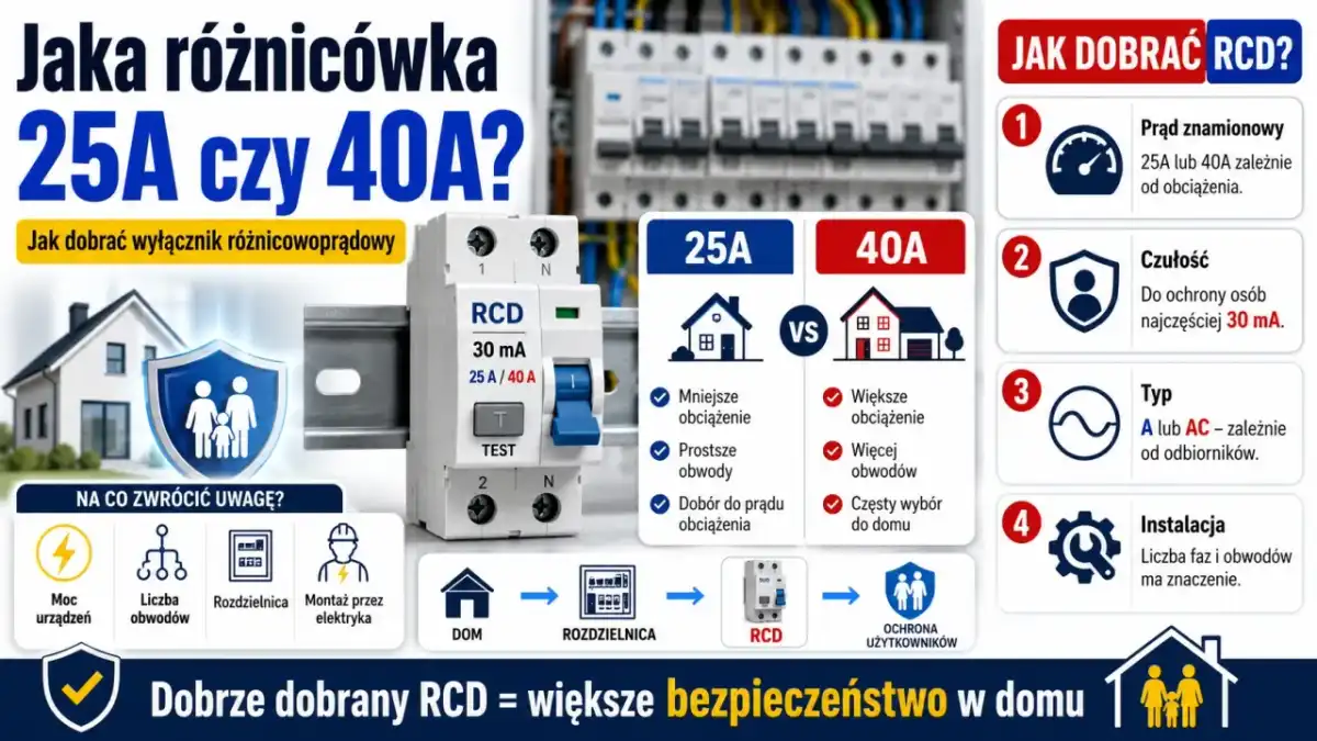 Wyłącznik różnicowoprądowy - jak działa i jaki wybrać?