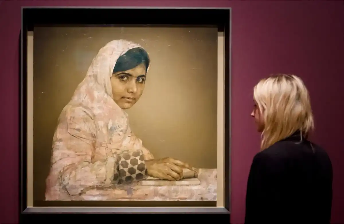 Malala Yousafzai Portrait - Beyond the Likeness