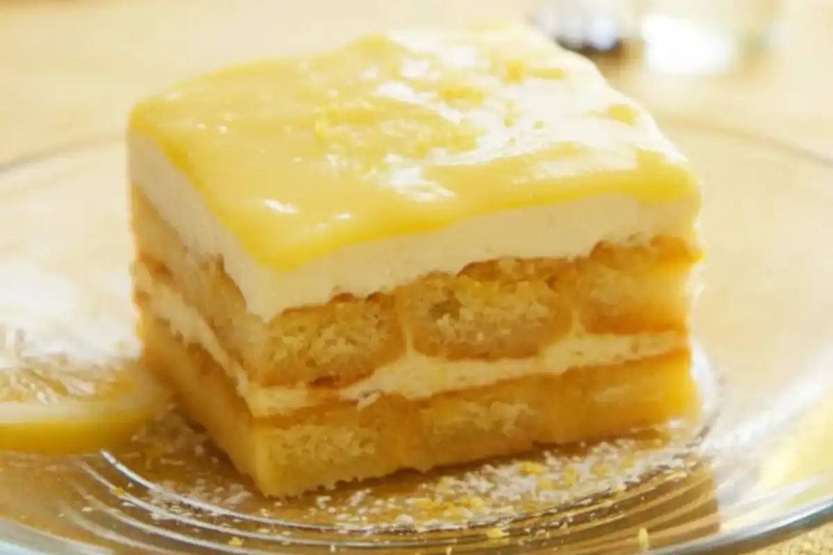 Tiramisu cytrynowe - przepis na idealny, świeży deser bez pieczenia