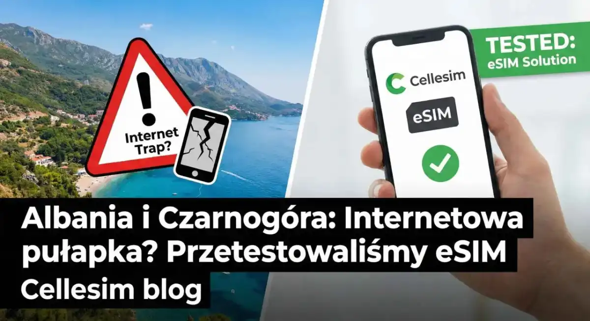Internet w Albanii - eSIM, SIM czy roaming? Wybierz mądrze!