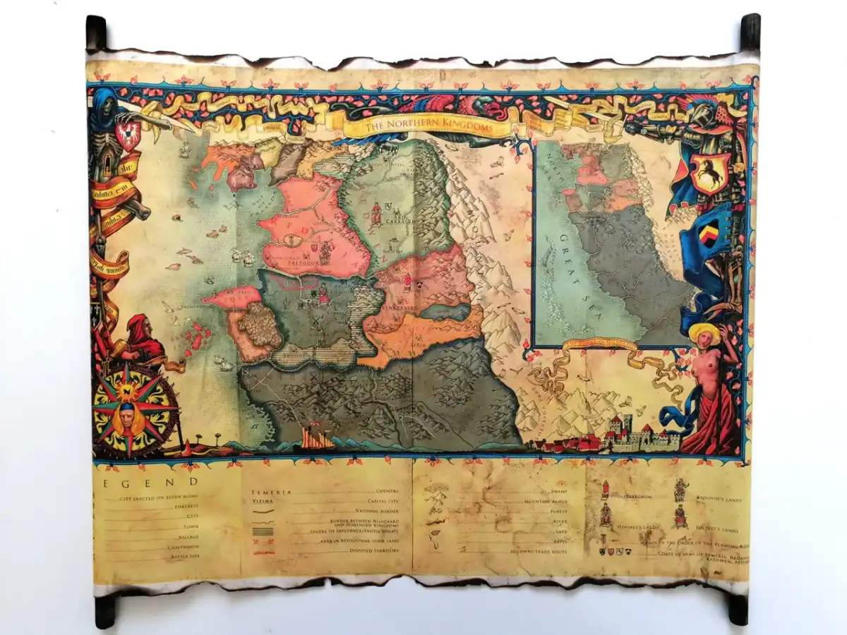 Temeria w Wiedźminie - Poznaj historię i mapę królestwa Foltesta