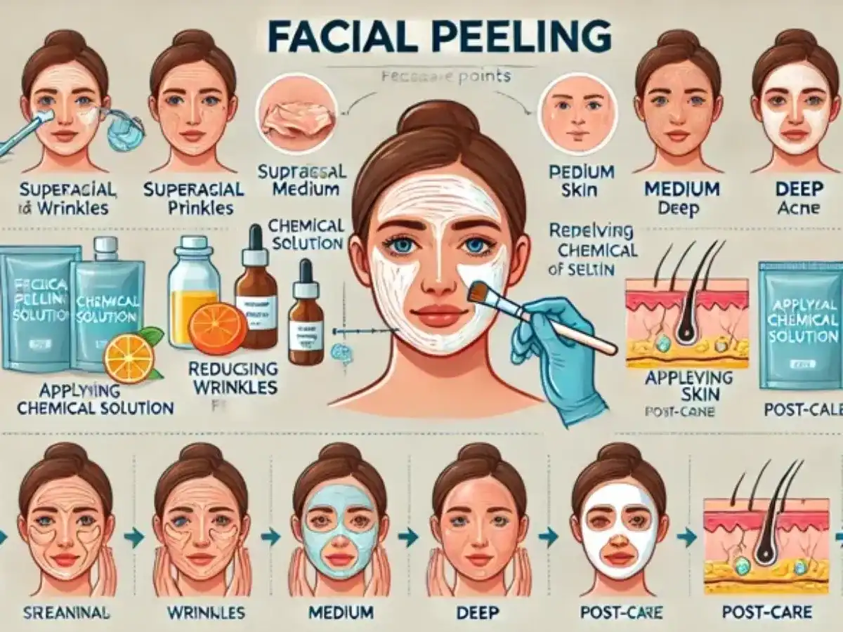 Peeling químico facial - ¿Qué tipo elegir y qué esperar realmente?