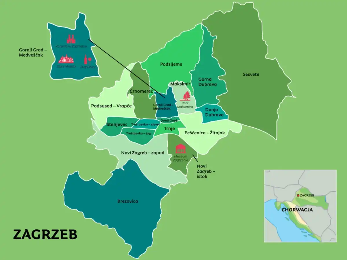 Gdzie leży Zagrzeb? Zobacz, jak czytać jego położenie