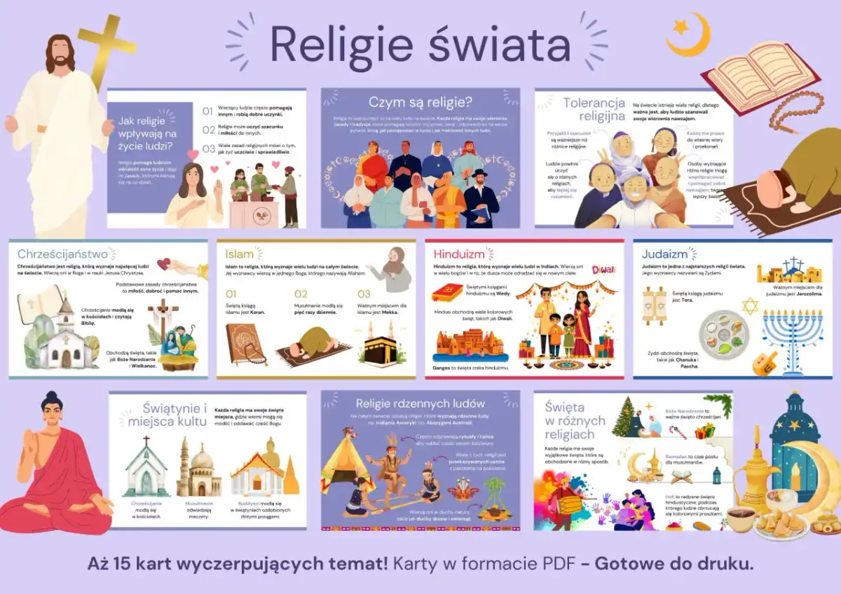 Religie świata - Zrozum różnice i ich wpływ na życie