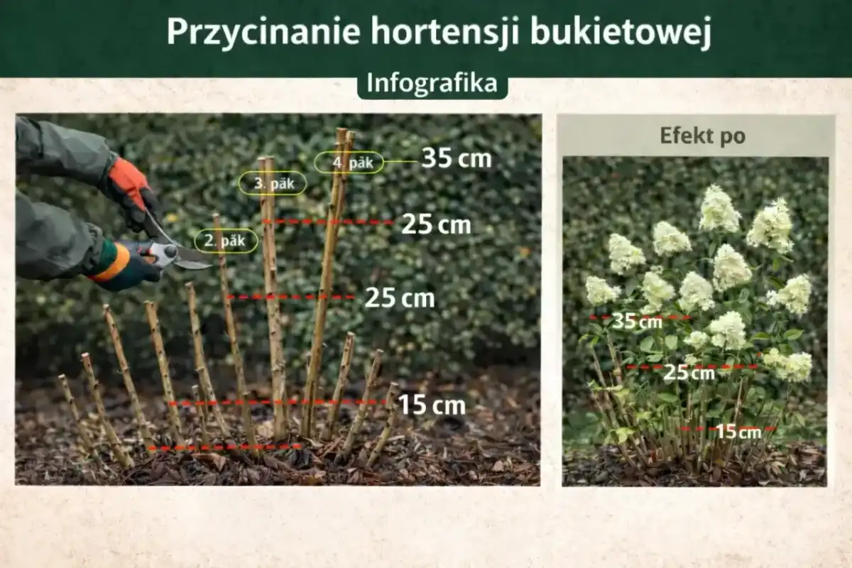 Cięcie hortensji ogrodowej - jak nie stracić kwiatów?