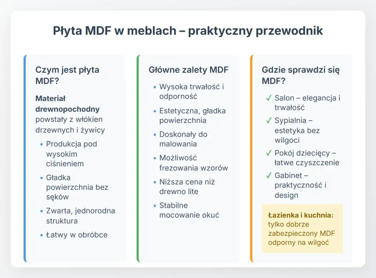 MDF - Co to jest i do czego służy? Przewodnik po płytach MDF