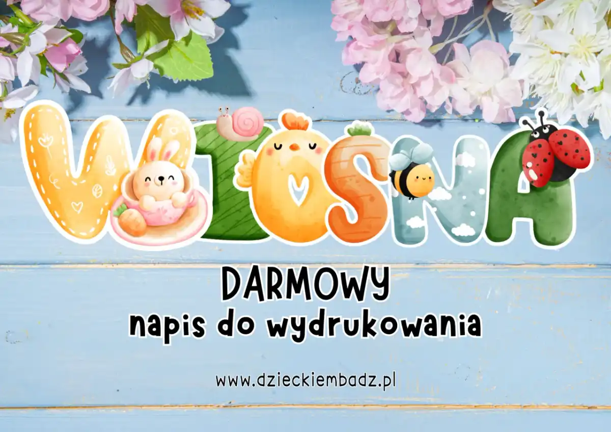 Darmowe szablony kwiatów wiosennych do druku wycinaj i twórz!