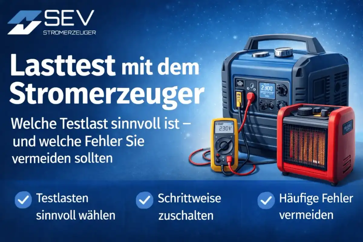 5-kW-Stromerzeuger richtig auswählen und sicher betreiben