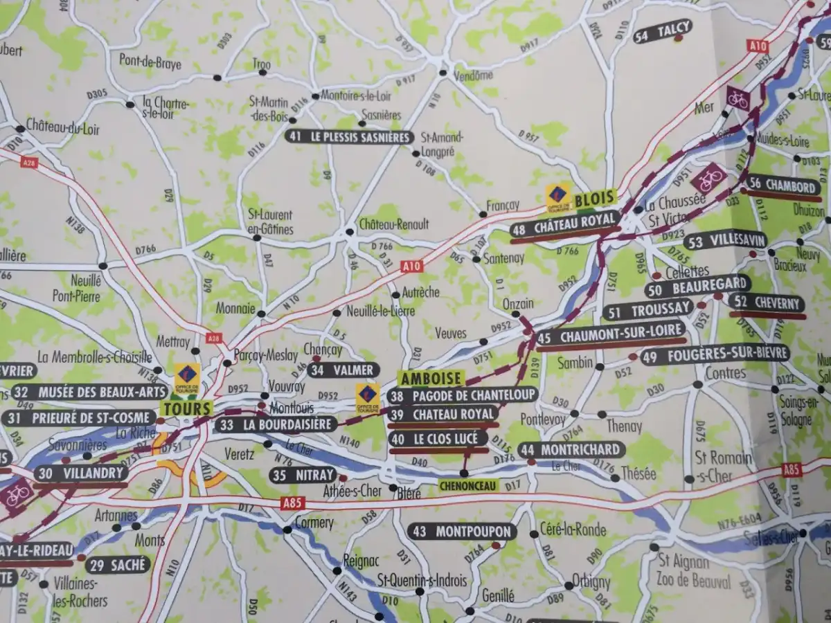 Miasta nad Loarą - Które wybrać? Porównanie i plan trasy
