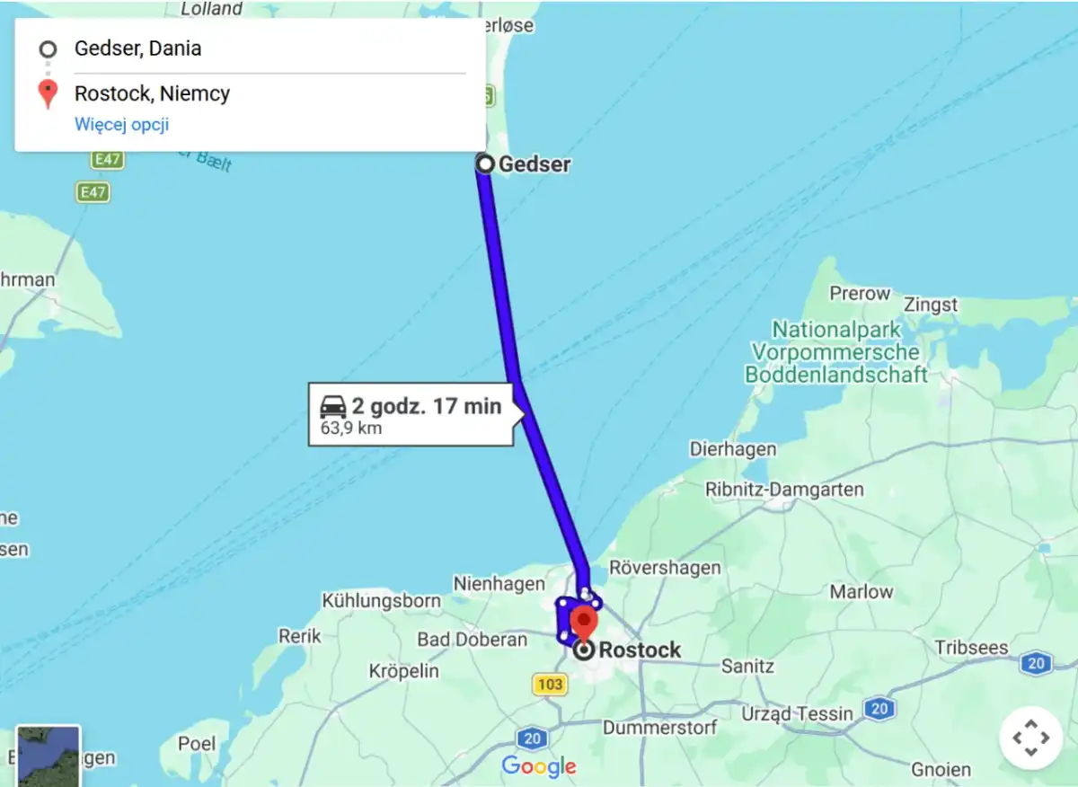 Prom Rostock-Gedser - Ile kosztuje i jak oszczędzić?