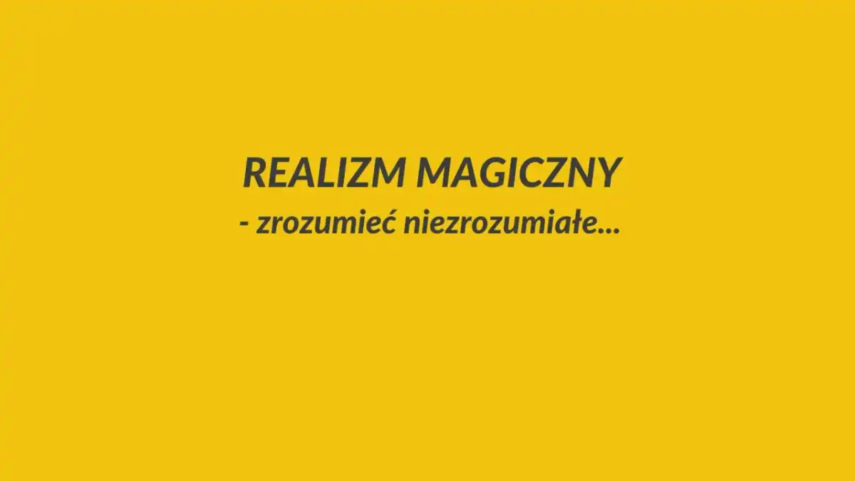 Realizm magiczny: Jak postacie nadprzyrodzone kształtują świat?