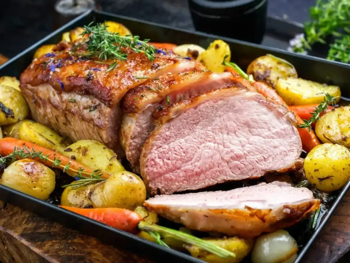 Polędwiczka wieprzowa pieczona - soczysta i prosta. Sprawdź!