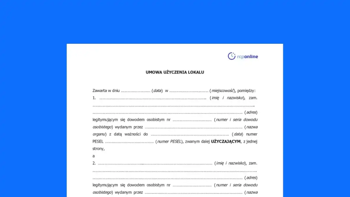 Umowa użyczenia lokalu - Jak uniknąć pułapek?