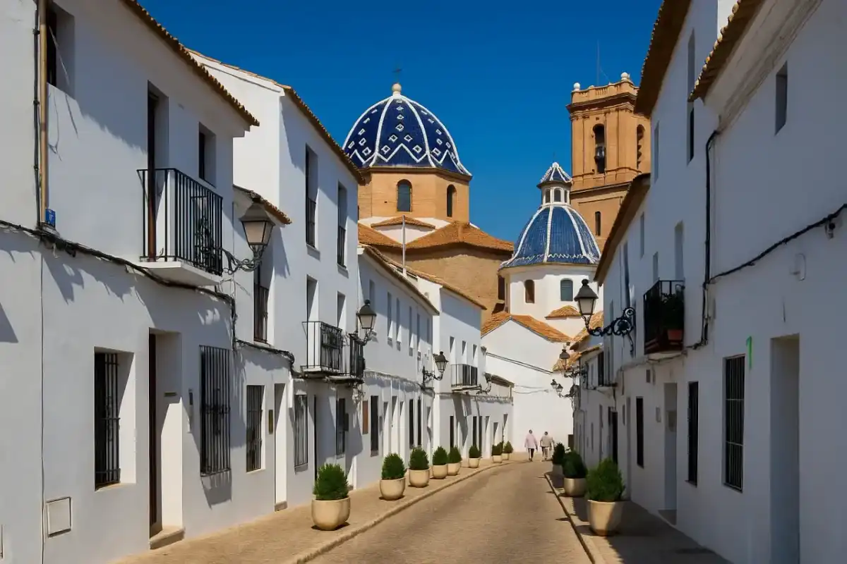 Casco antiguo de Altea - ruta a pie entre historia y miradores
