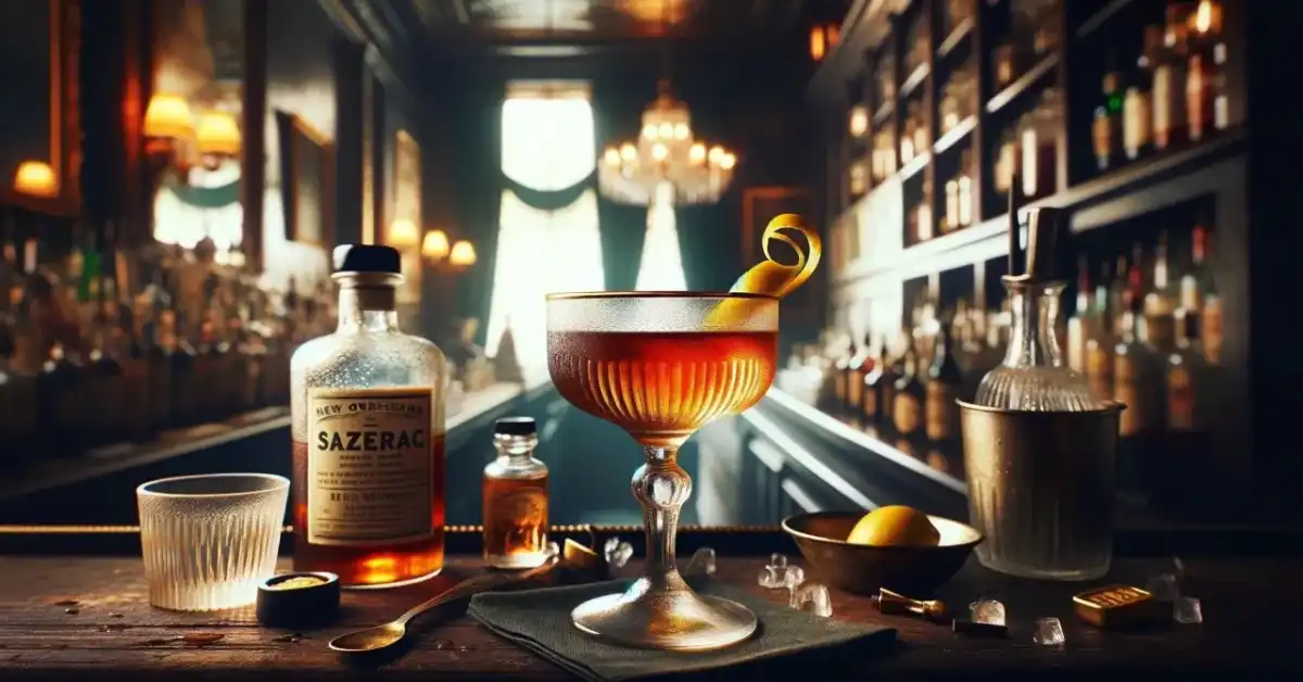 Sazerac - klasyk z Nowego Orleanu. Zrób go perfekcyjnie!