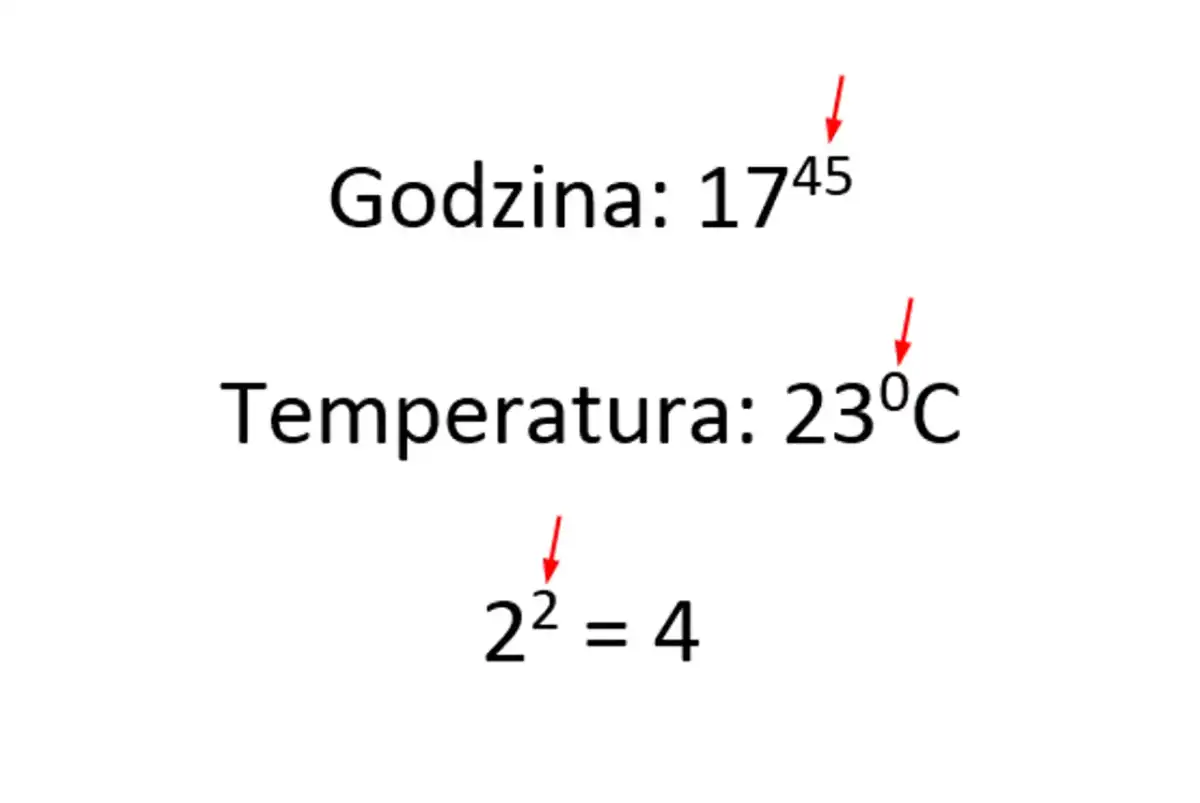 Indeks górny w Office - jak go używać (i nie psuć)