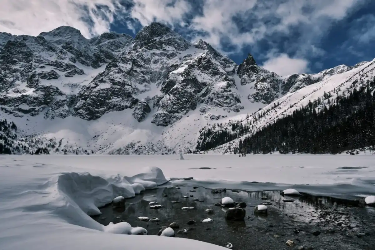 Morskie Oko zimą - jak ocenić ryzyko lawinowe?