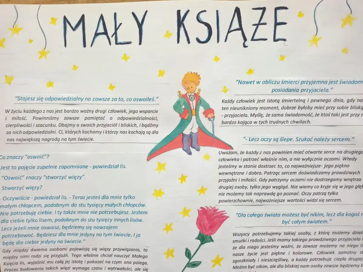 Najważniejsze cytaty z Małego Księcia i ich znaczenie