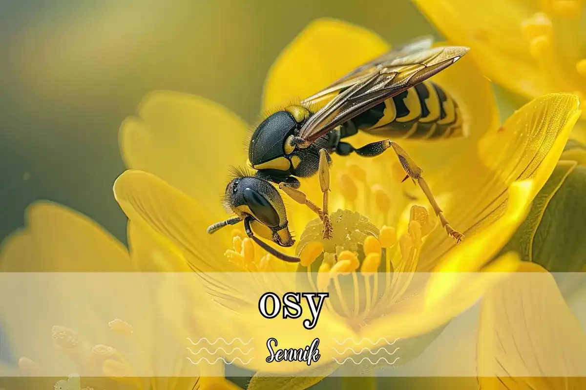 Sennik osy - Co oznacza osa we śnie i przed czym ostrzega?