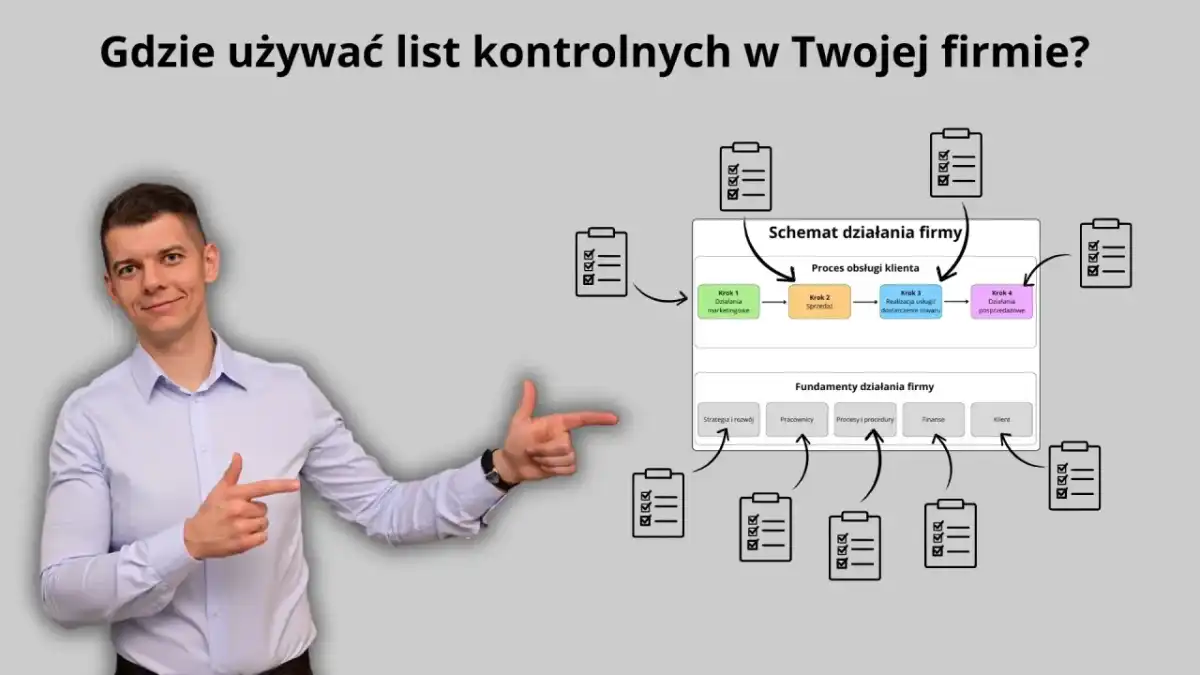 Checklista procesów - jak działa i kiedy naprawdę pomaga