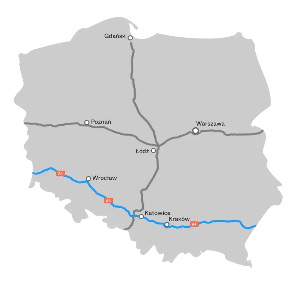 Jakim symbolem są oznaczone na mapie autostrady w Polsce? Odpowiedź!