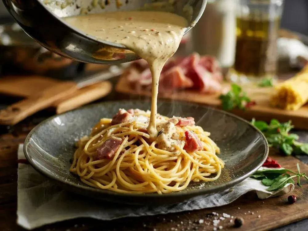 Jak zrobić Carbonarę? Sekret kremowego sosu bez śmietany!