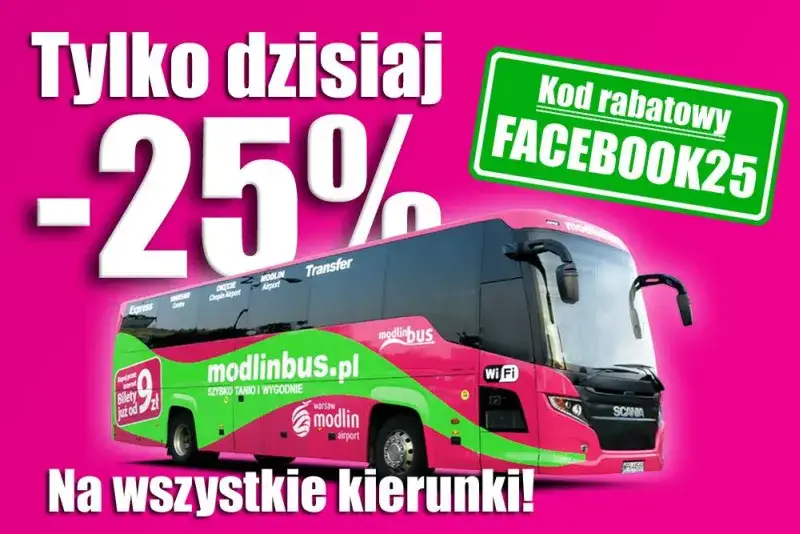 Jak dojechać z Łodzi do lotniska Modlin - tanio i wygodnie