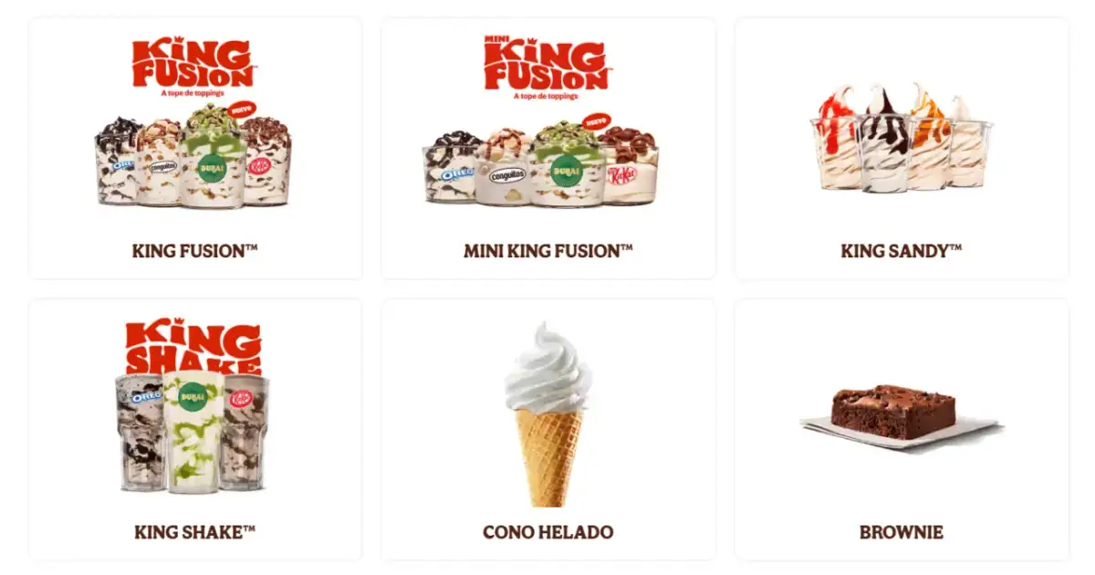 Postres Burger King: Guía Completa de Sabores, Precios y Novedades