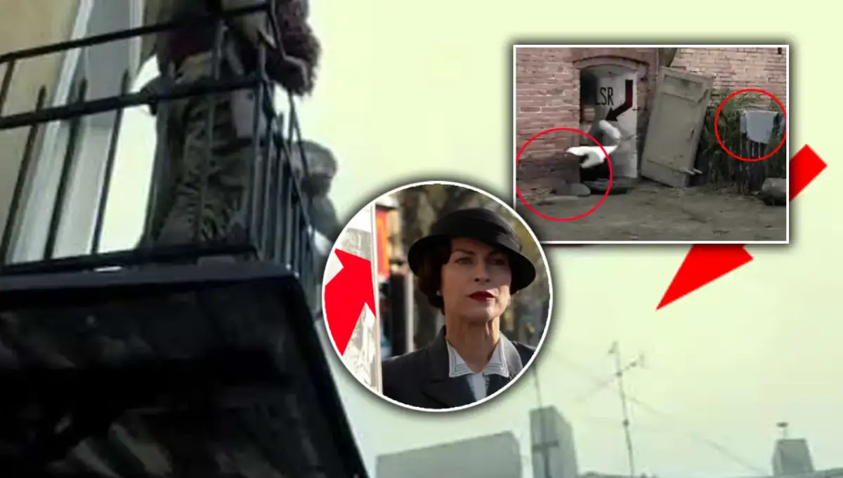 Najdziwniejsze wpadki na planie, których nigdy nie wyemitowano w telewizji. Kobieta w kapeluszu i zakulisowe sceny z planu filmowego.