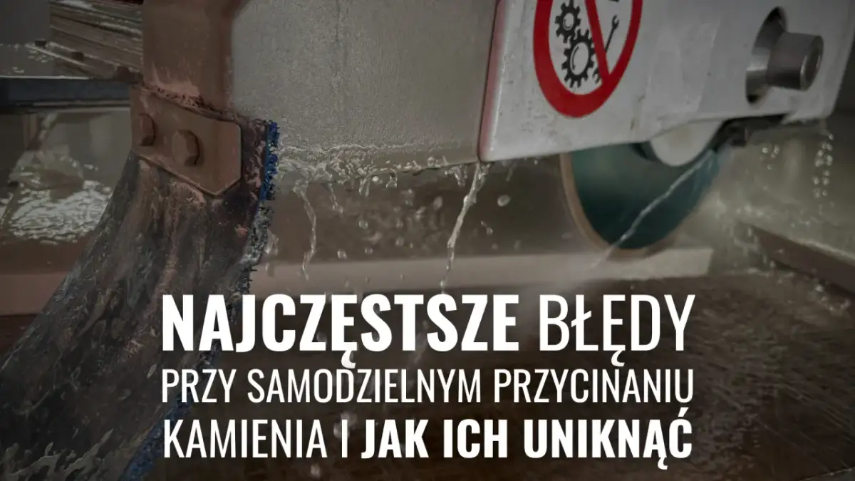 Cięcie kamienia betonowego: Uniknij błędów! Poradnik eksperta