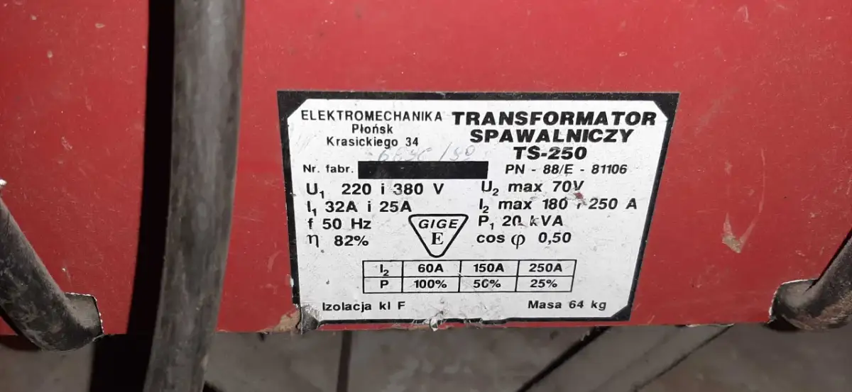 Ile miedzi znajduje się w spawarce ETD 250? Odkryj zaskakujące fakty