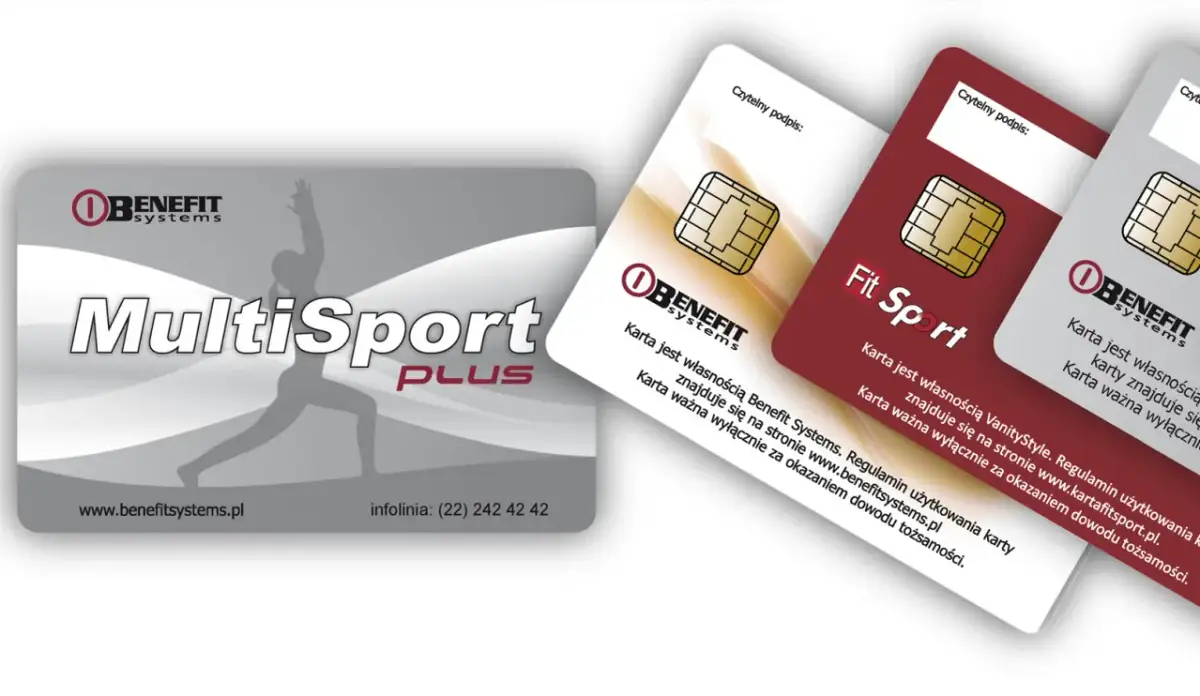 Karty MultiSport Plus i Fit Sport z chipem.