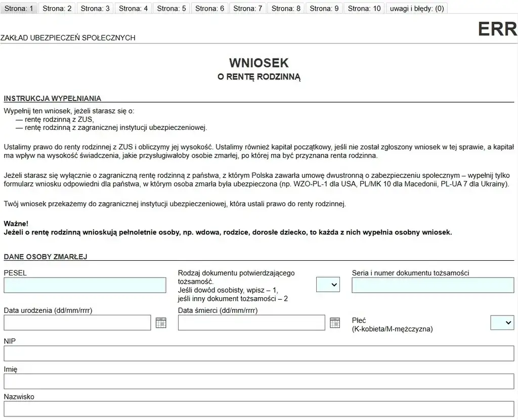 Jak wypełnić wniosek o rentę wzór - uniknij najczęstszych błędów