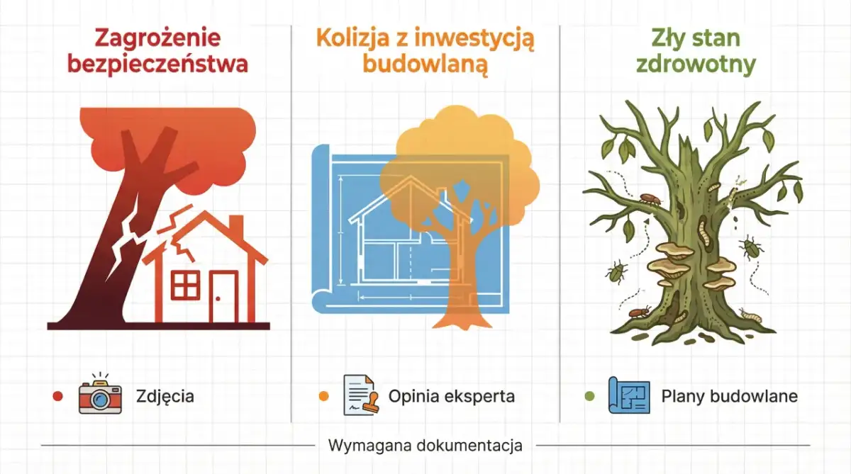 Jak uzasadnić wycinkę drzewa? Argumenty, które przekonają urząd