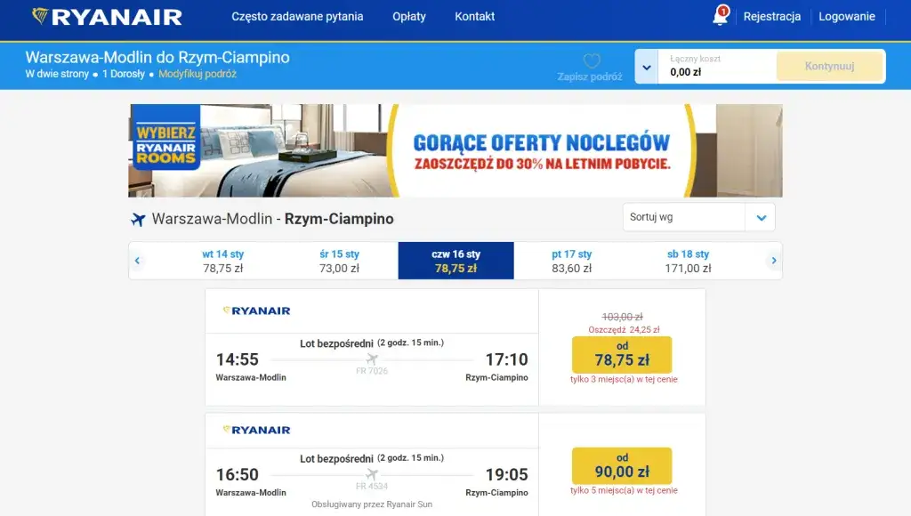 Jak zmienić datę lotu Ryanair bez zbędnych opłat i stresu