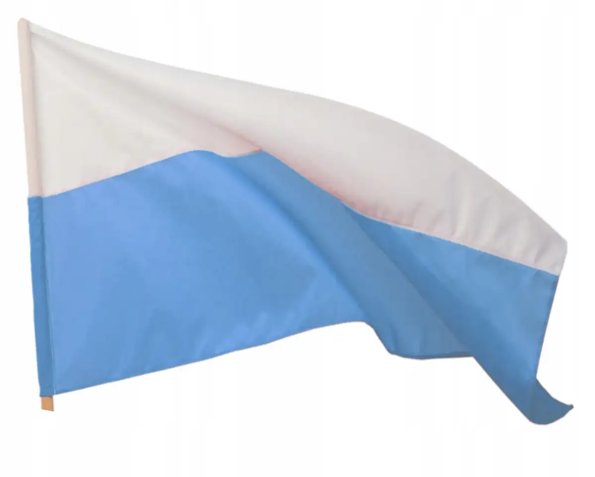 Co oznacza biało-niebieska flaga w kościele i jej głębokie znaczenie