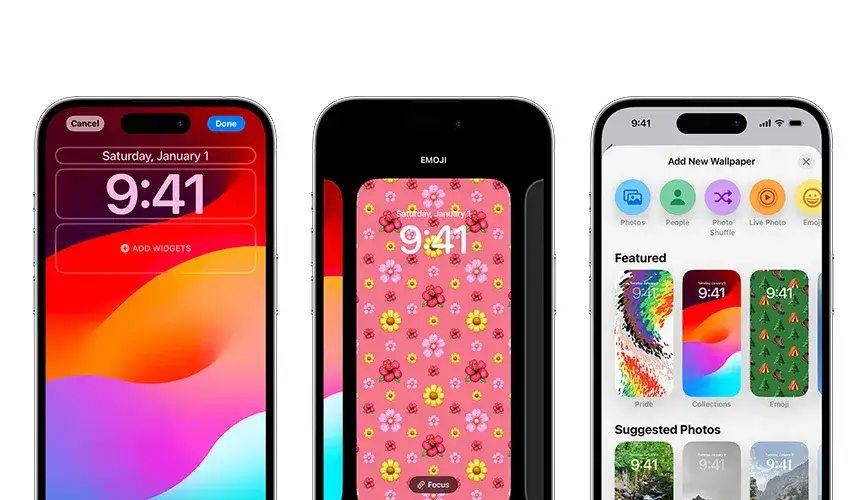 iPhone: Zmień tapetę krok po kroku. Spersonalizuj ekran blokady!