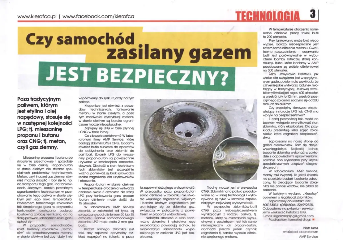 Butla LPG przypisana do auta? Sprawdź legalność i bezpieczeństwo!