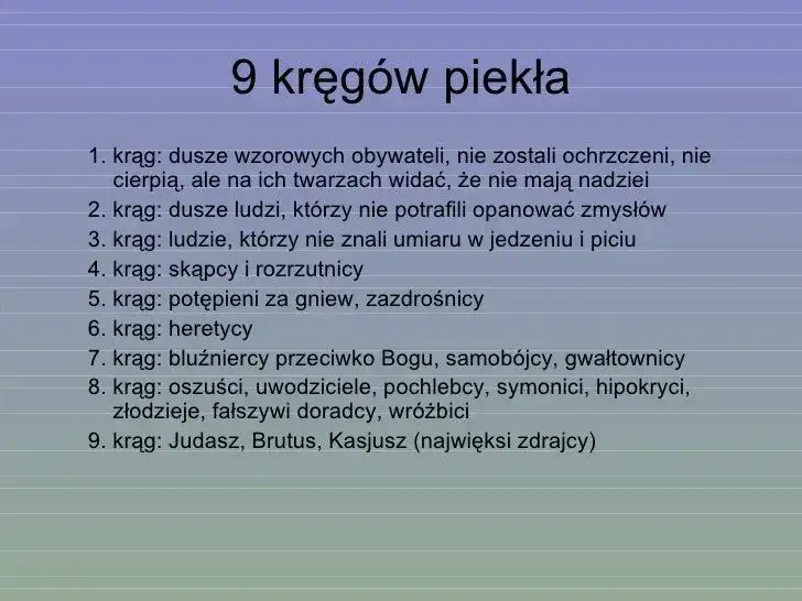 Jakie dusze trafiają do piekła? Poznaj przerażające prawdy o grzechach