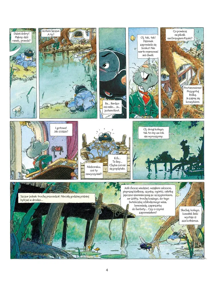 O czym szumią wierzby komiks - analiza fabuły i postaci w historii
