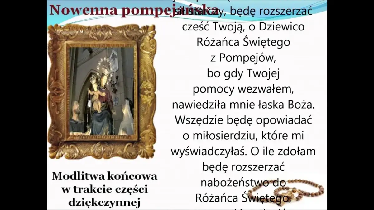 Modlitwa Pompejańska na czym polega? Zasady, etapy i duchowe korzyści