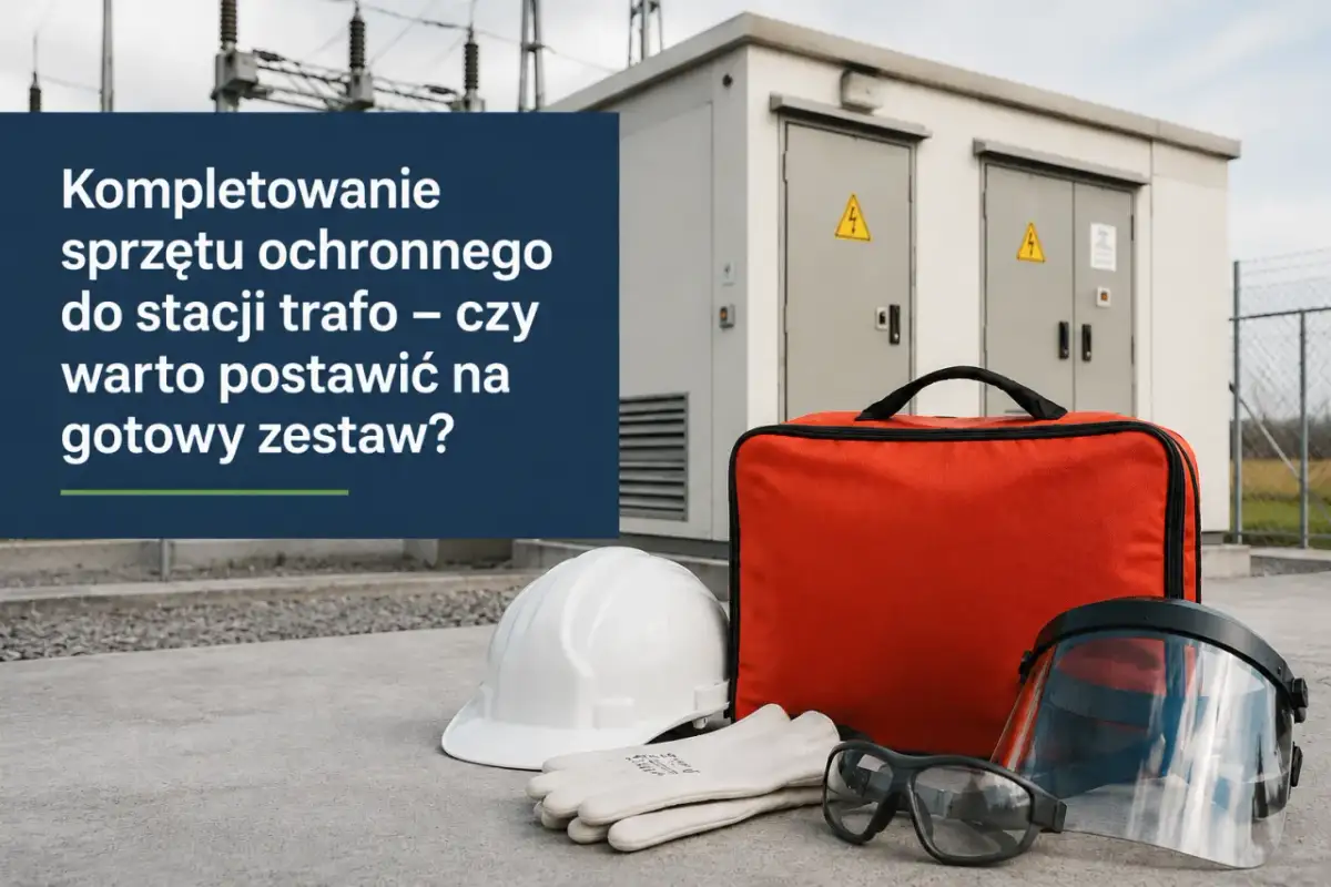 Kompletowanie sprzętu ochronnego do stacji trafo – czy warto postawić na gotowy zestaw?